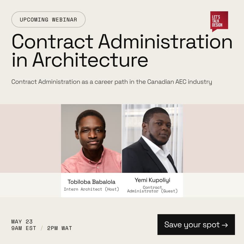 Cover Image for Contract Administration in Architecture with Yemi Kupoluyi