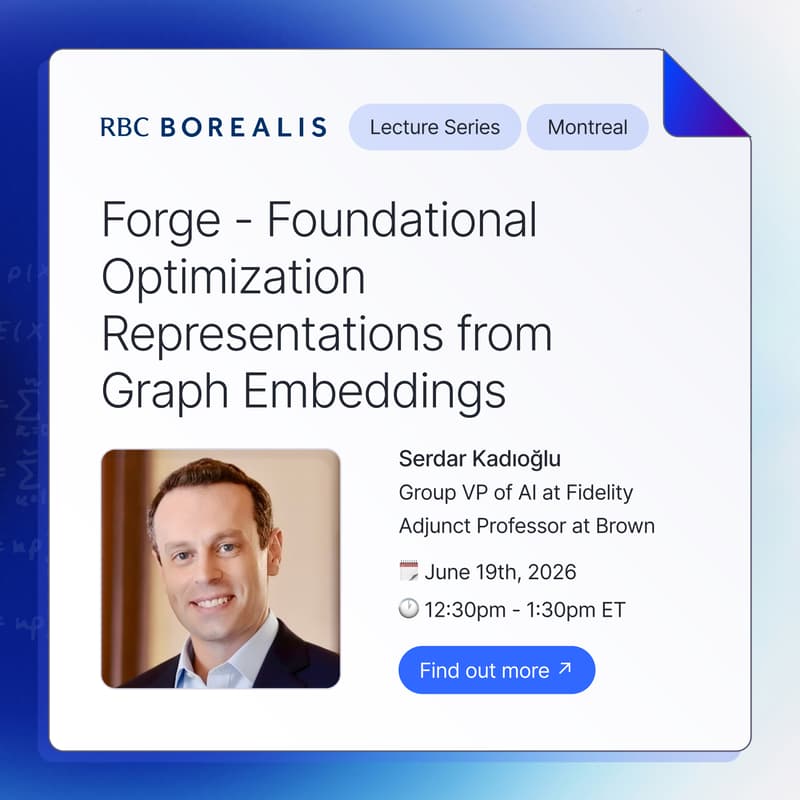 Cover Image for RBC Borealis Distinguished Speaker Series | Featuring Serdar Kadıoğlu