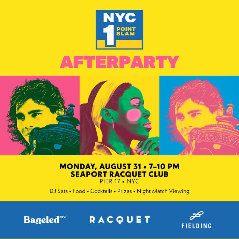 Cover Image for 1 Point Slam Afterparty - Racquet Magazine x Fielding