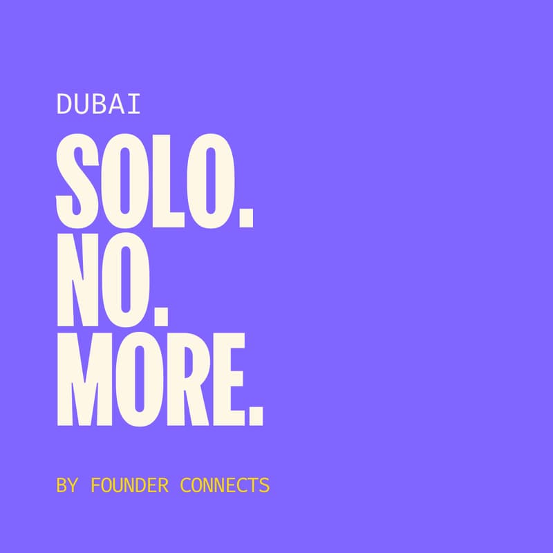 Cover Image for Dubai Cofounders Wanted