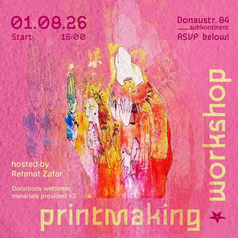 Cover Image for Printmaking Workshop with Rehmat