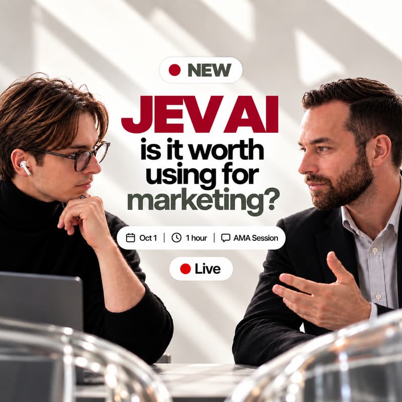 Cover Image for JEV AI for Performance Marketing: Is It Worth Using?
