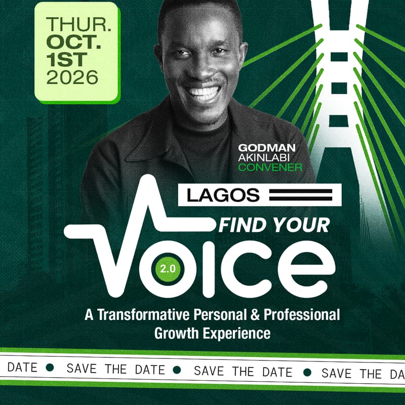 Cover Image for Find Your Voice - Lagos