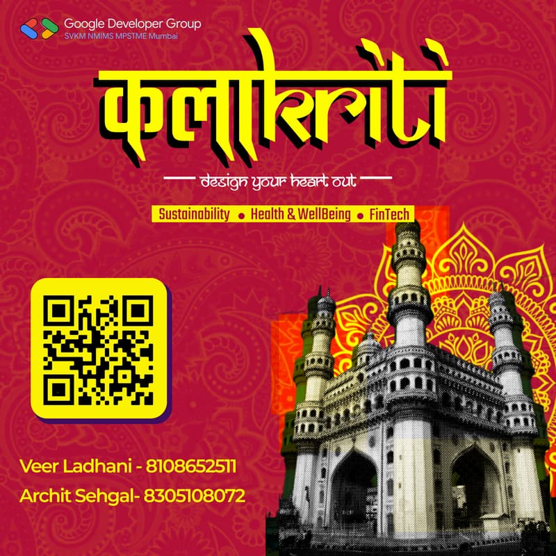 Cover Image for GDG KalaKriti: The Designathon