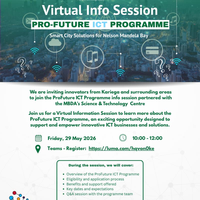 Cover Image for ProFuture ICT Virtual Info Session