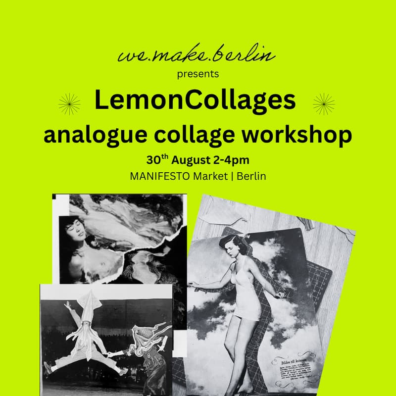 Cover Image for Lemoncollages ✴︎ Analogue Collage Workshop