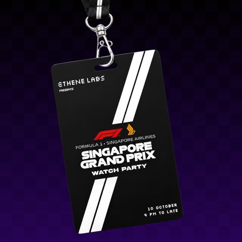 Cover Image for Ethene Labs Presents: Live F1 Singapore Grand Prix Party