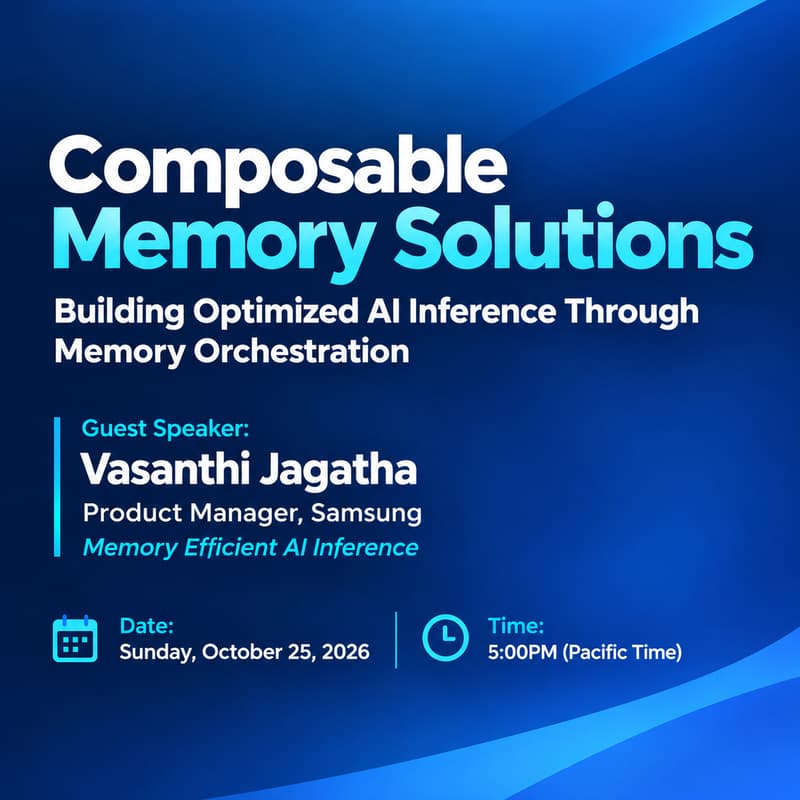Cover Image for Composable Memory Solutions Talk