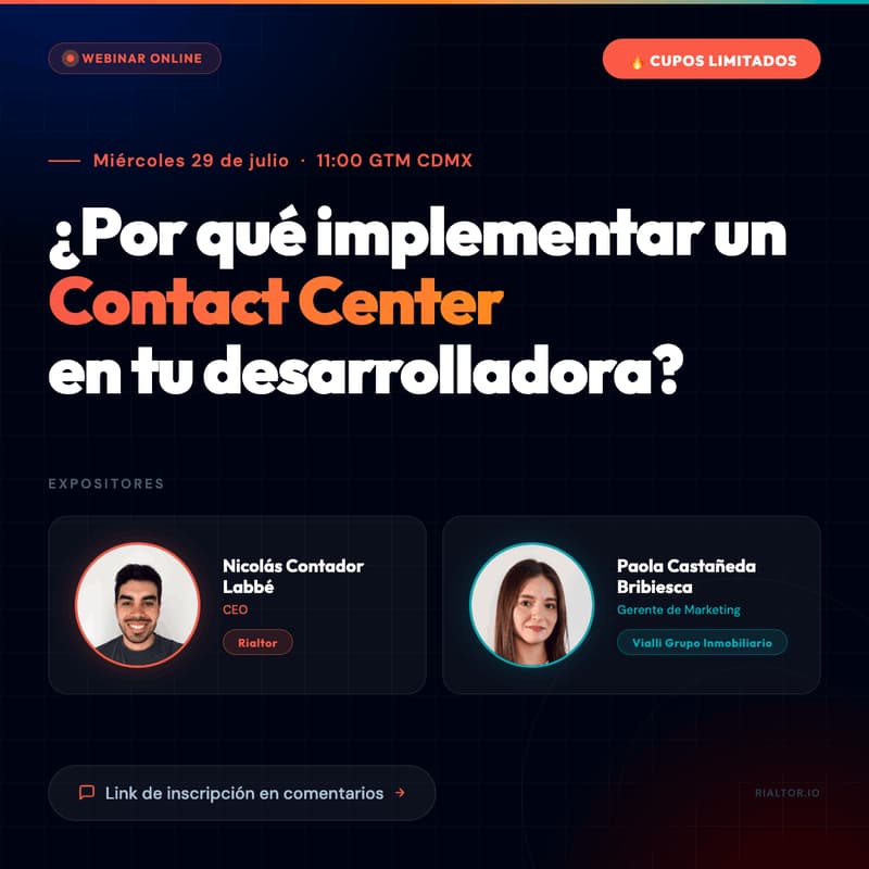 Cover Image for ¿Por qué implementar un Contact Center en tu desarrolladora?