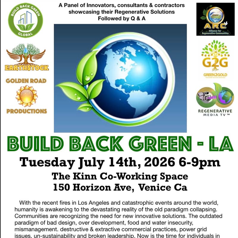 Cover Image for Build Back Green - LA