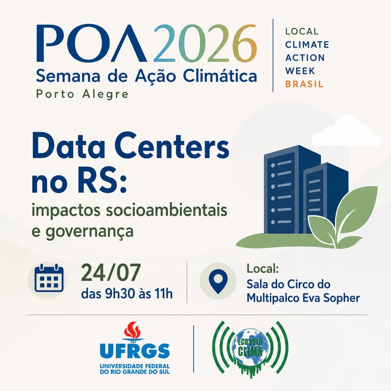 Cover Image for Data Centers no RS: impactos socioambientais e governança