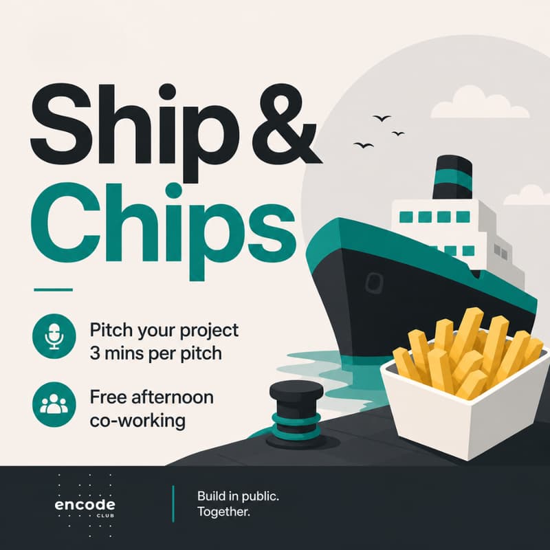 Cover Image for Ship & Chips: Open Tech/AI Demos