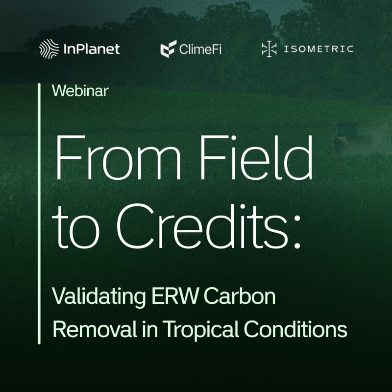 Cover Image for [Webinar] From Field to Credits: Inside the World’s First Second-Year Enhanced Rock Weathering Credit Issuance