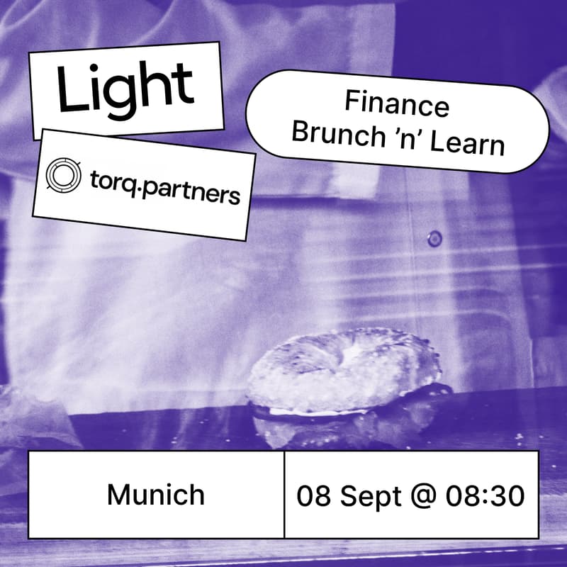 Cover Image for Finance Brunch 'n' Learn