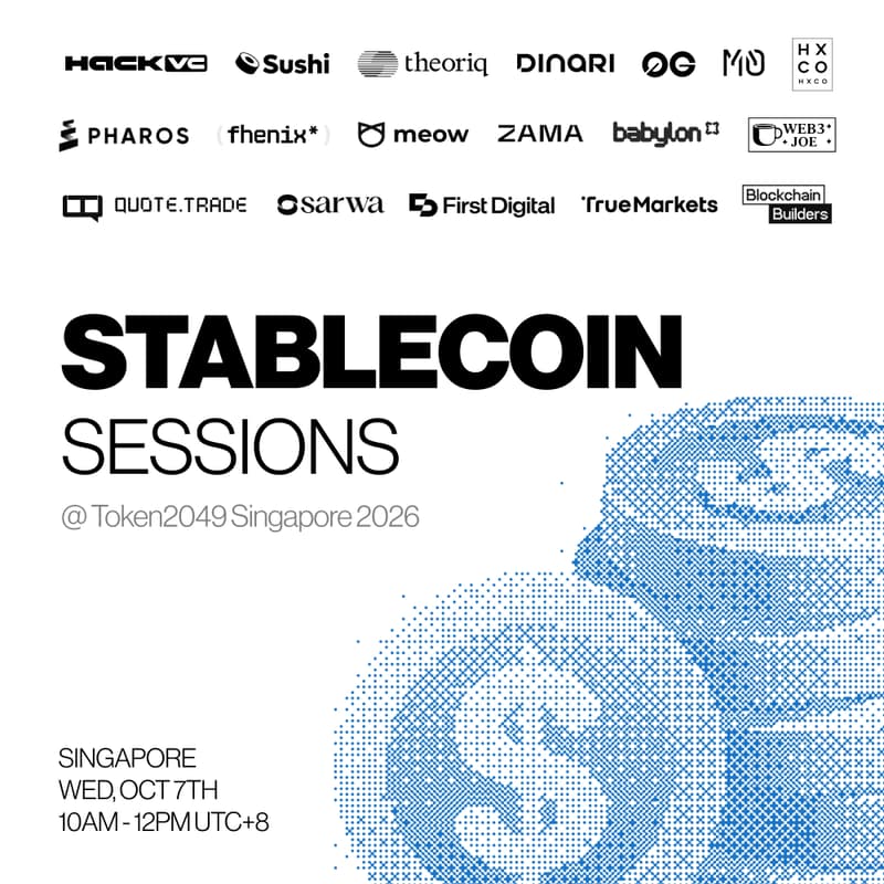 Cover Image for Stablecoin Sessions Coffee Meetup @ Token2049 Singapore
