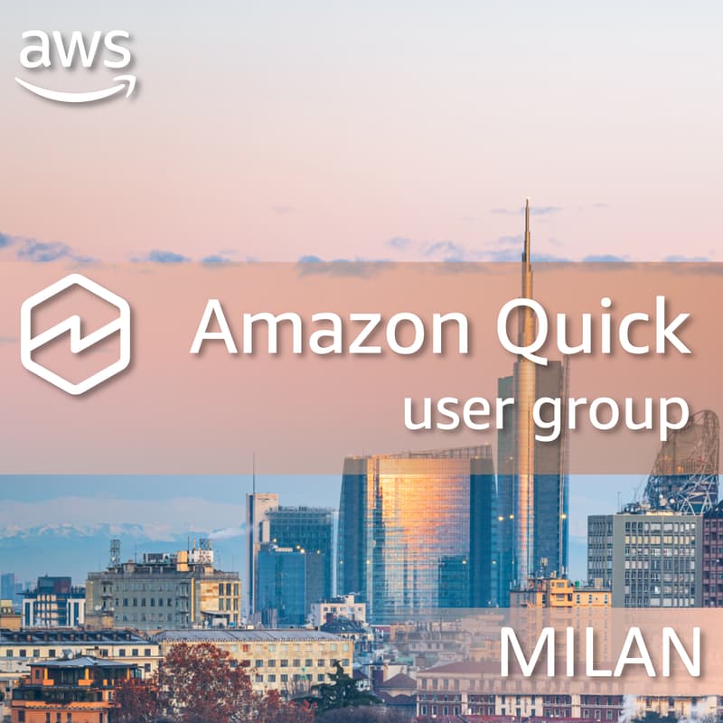 Cover Image for Amazon Quick User Group - Milan Area