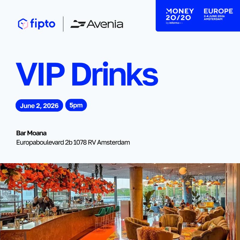 Cover Image for Money20/20 VIP Drinks by Fipto & Avenia