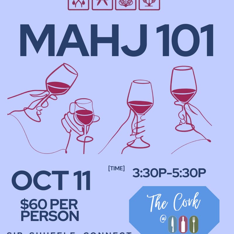 Cover Image for Mahj 101 - The Cork @CCF