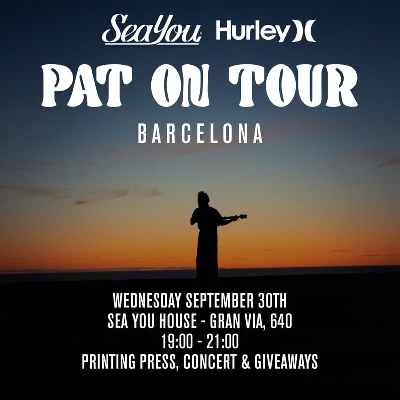 Cover Image for PAT ON TOUR X HURLEY