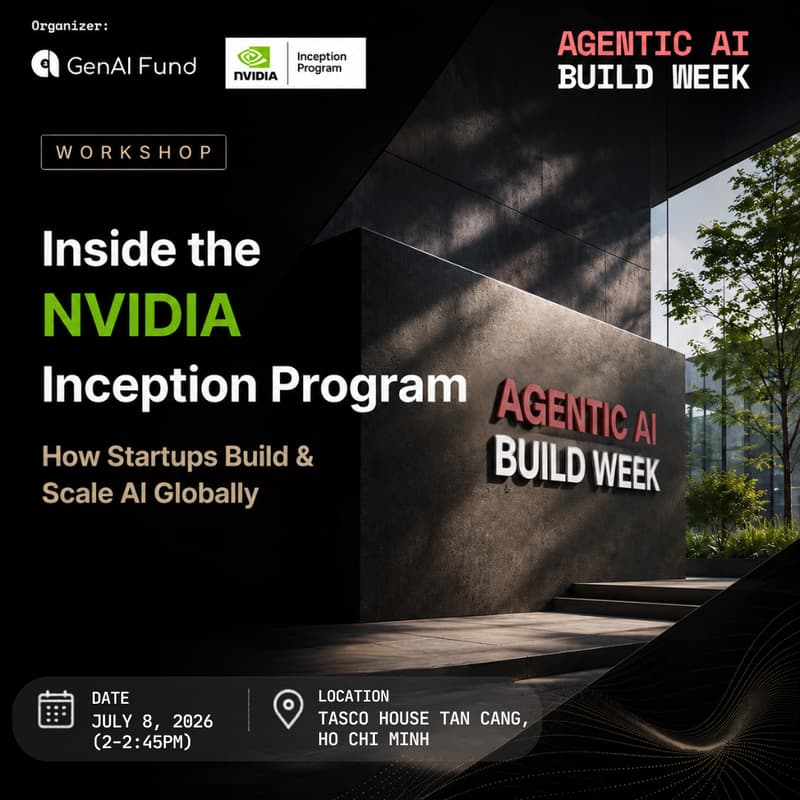 Cover Image for Inside the NVIDIA Inception Program: How Startups Build & Scale AI Globally — Agentic AI Build Week Workshop