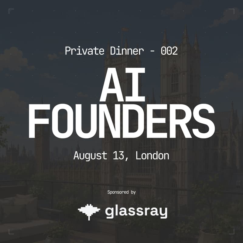Cover Image for Building AI - Founders 002 - Founder Dinner