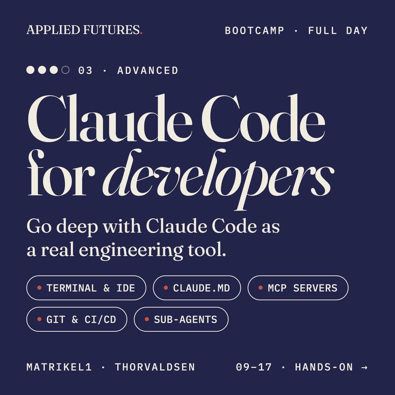 Cover Image for Bootcamp | Claude Code for Developers