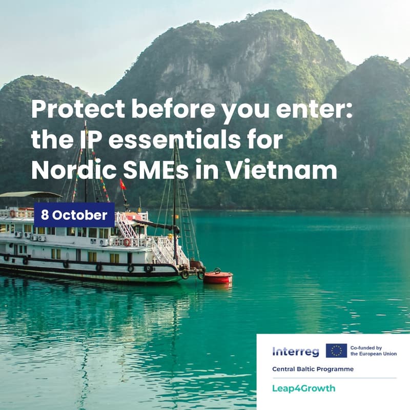 Cover Image for Protect before you enter: the IP essentials for Nordic SMEs in Vietnam