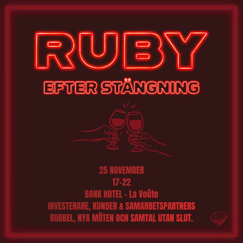 Cover Image for RUBY EFTER STÄNGNING