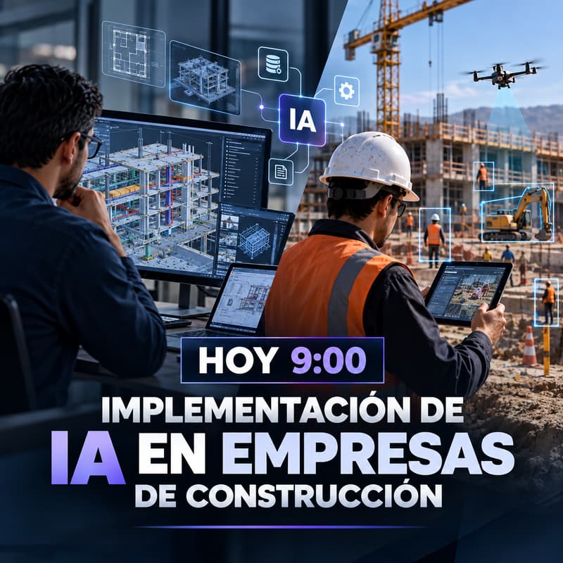 Cover Image for Implementación IA en empresas de construcción