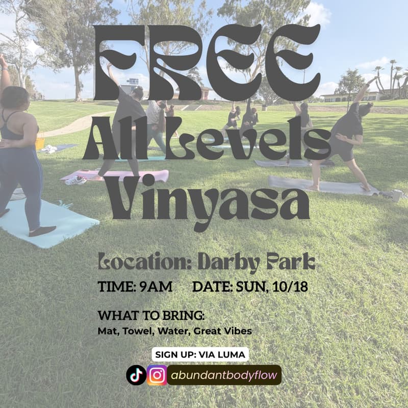 Cover Image for *FREE* All Levels Vinyasa