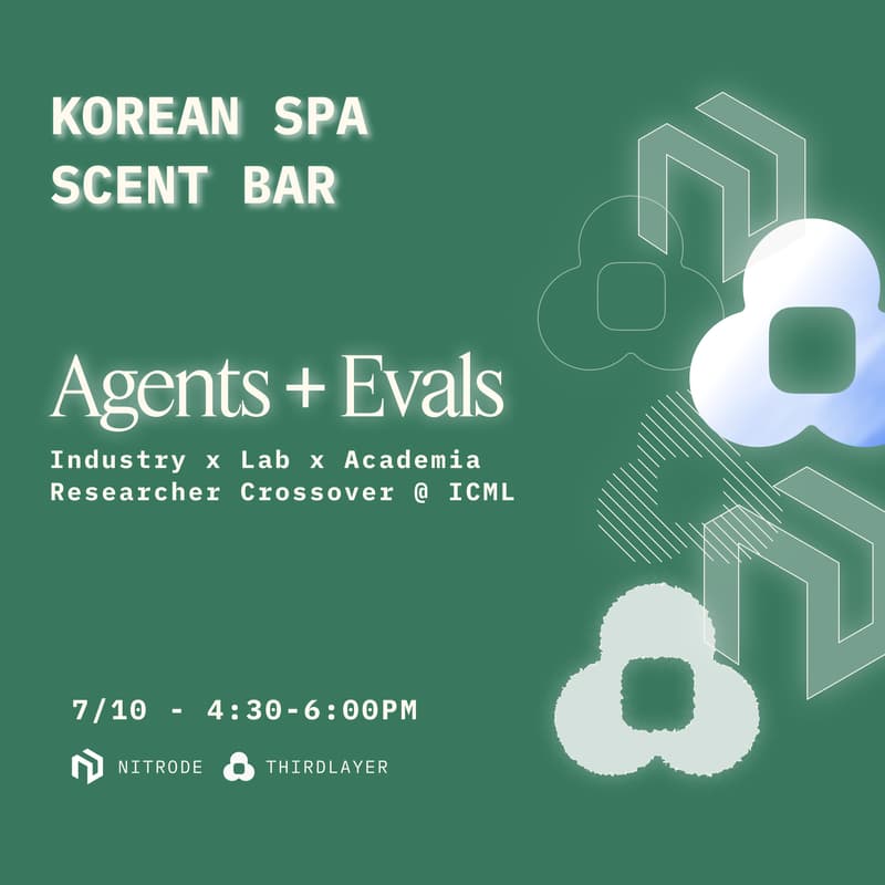 Cover Image for K-Spa & Scents Bar: Industry x Lab x Academia Crossover @ ICML