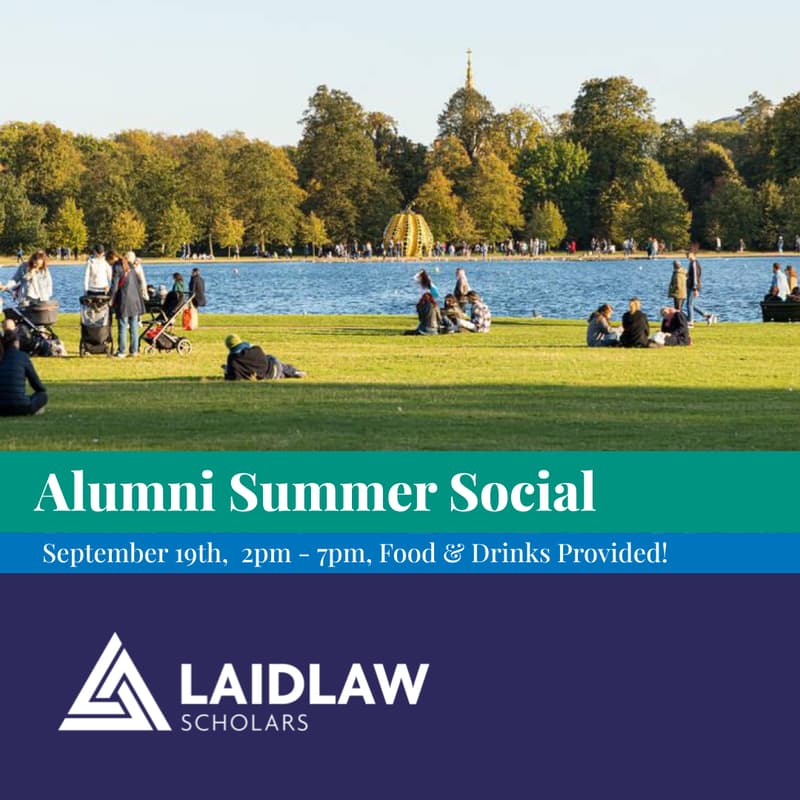 Cover Image for London Laidlaw Alumni Social #2: Summer Picnic ☀️