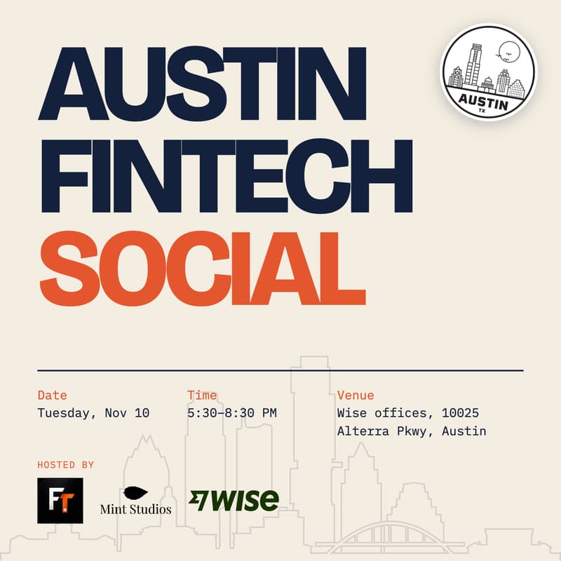 Cover Image for Austin Fintech Social