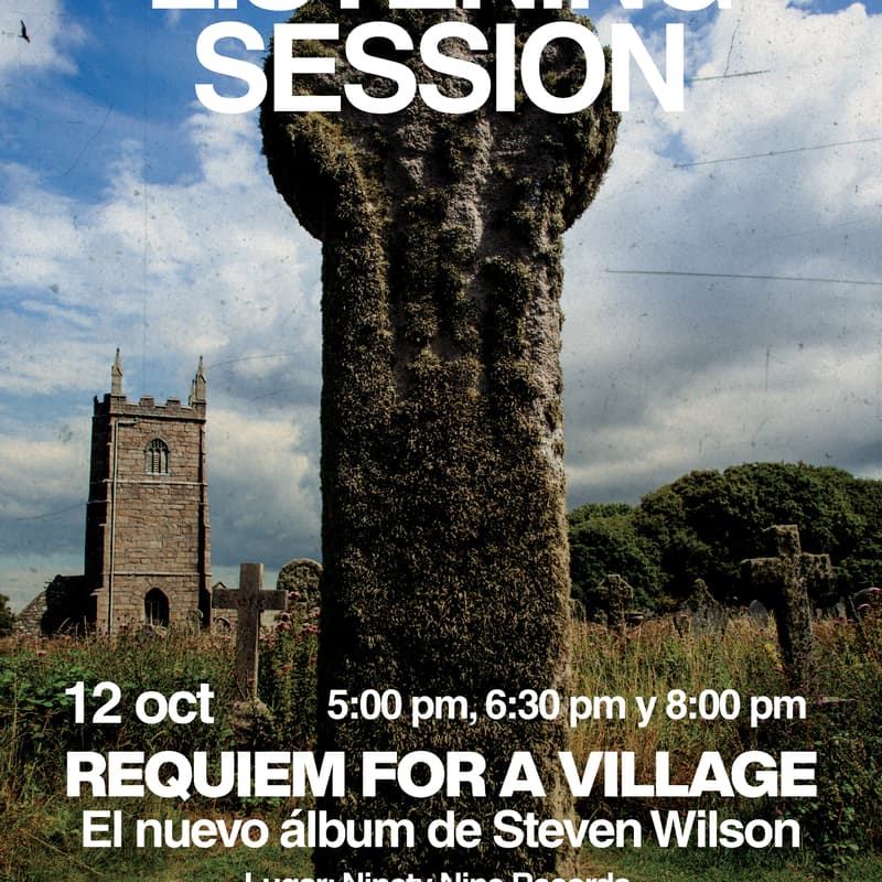 Cover Image for Steven Wilson: Escucha "Requiem For a Village" CDMX