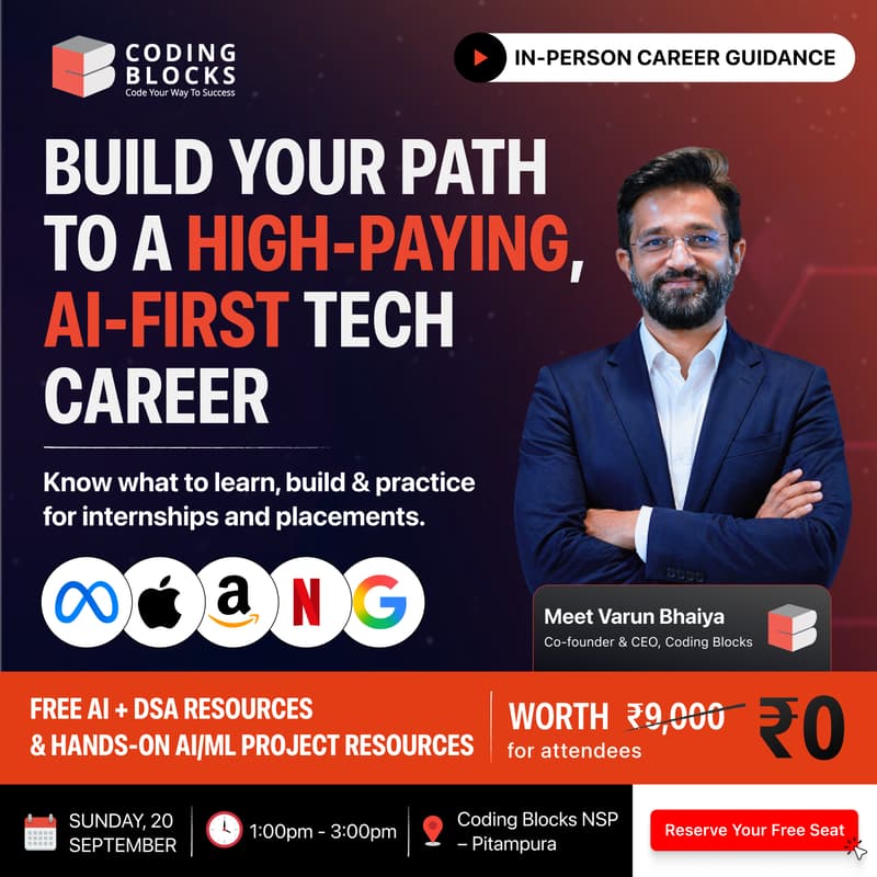 Software First Approach Career Guidance with Varun Bhaiya: Your Roadmap to High-Paying AI-First ...