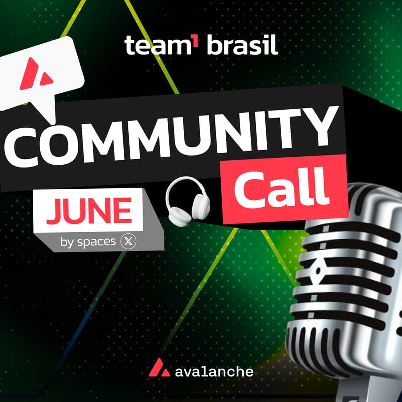 Cover Image for Team1 Brasil Community Call: June
