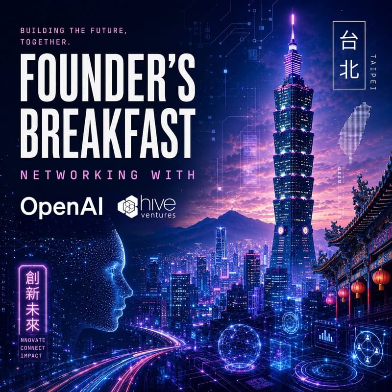 Cover Image for 2026 Founder's Breakfast with OpenAI x Hive Ventures