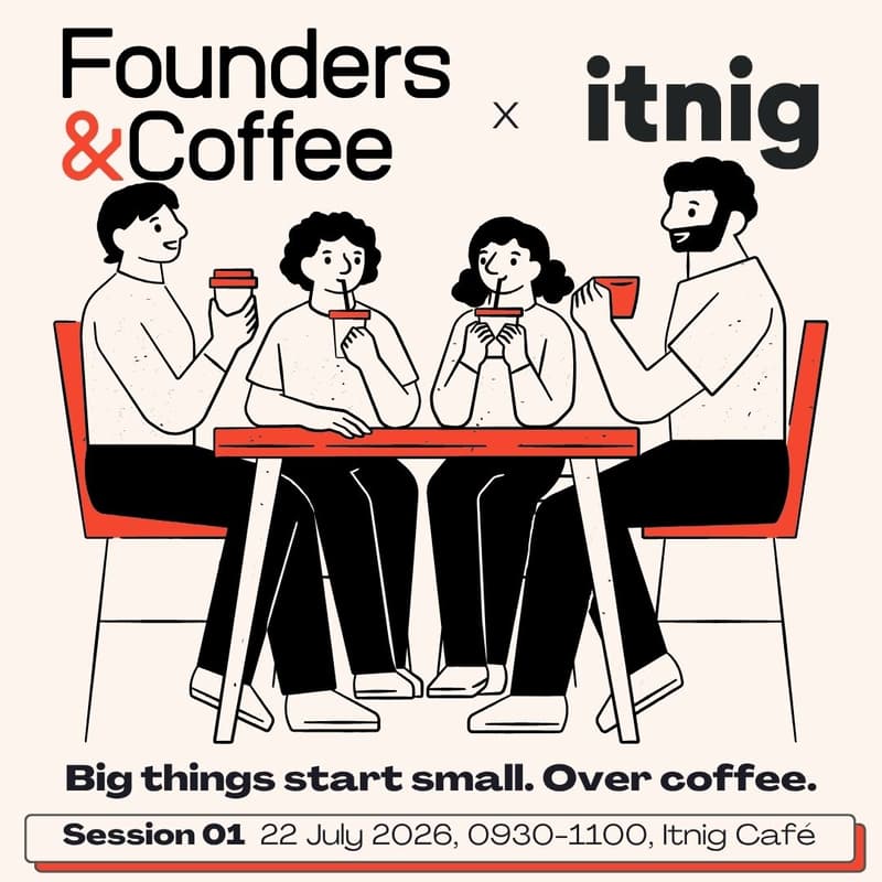 Cover Image for Founders&Coffee x Itnig