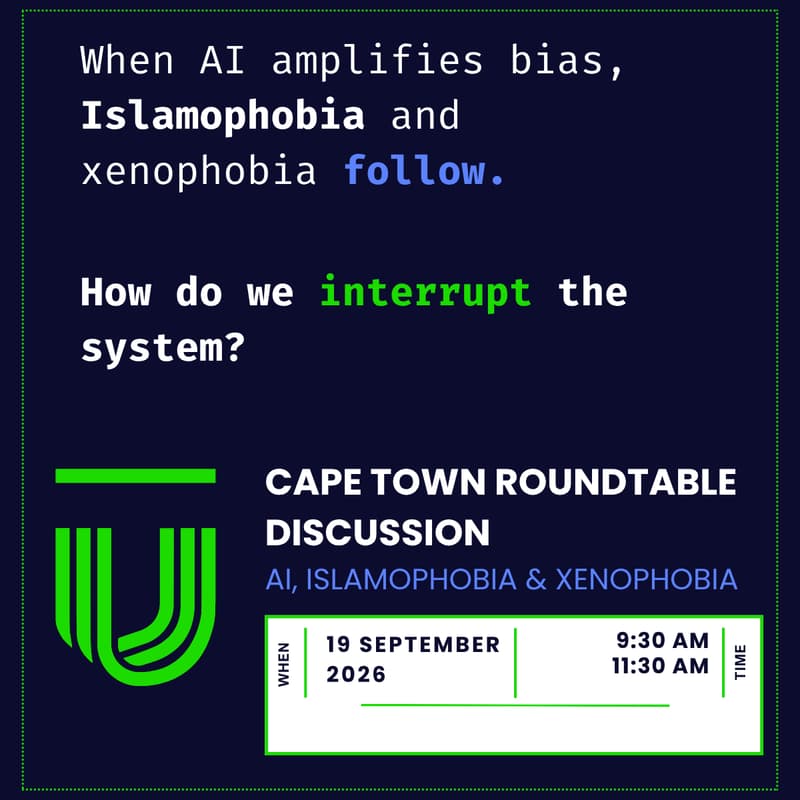 Cover Image for UT Roundtable: AI, Islamophobia and Xenophobia