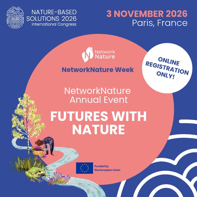 Cover Image for NetworkNature Week at NbS Congress | NetworkNature Annual Event - Online participation