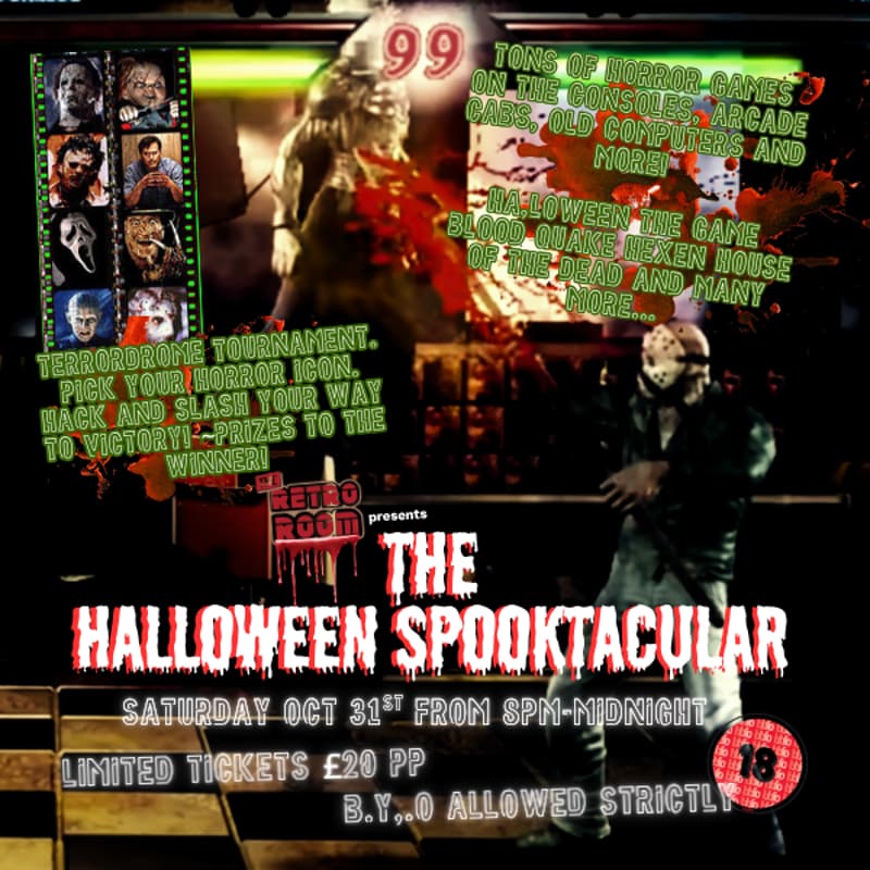 Cover Image for The Halloween Spooktacular - Halloween Night 8pm - Midnight