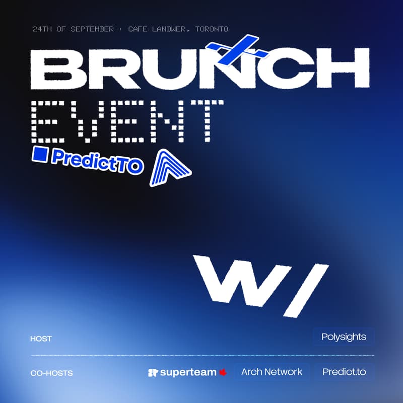 Cover Image for Prediction Market Brunch Toronto