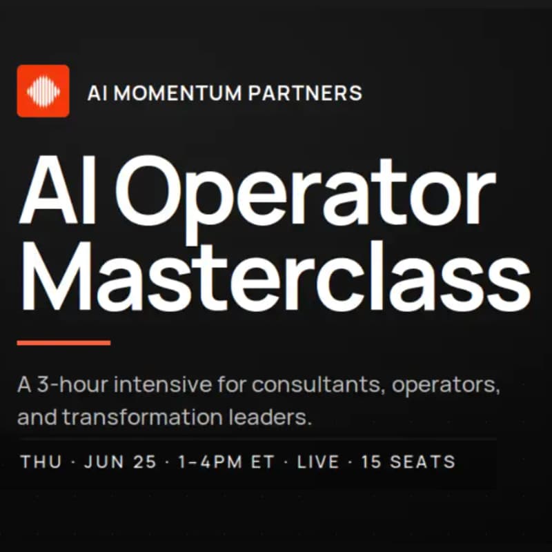 Cover Image for AI Operator Masterclass (AIM) by AMP