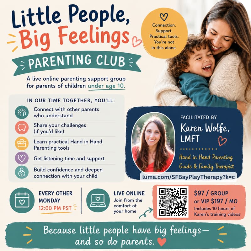 Cover Image for Little People, Big Feelings Parent Club- Parenting Overwhelm
