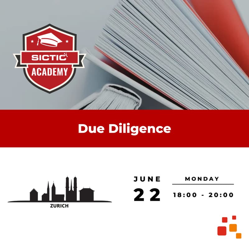 Cover Image for Due Diligence - SICTIC Investor Academy - Zurich