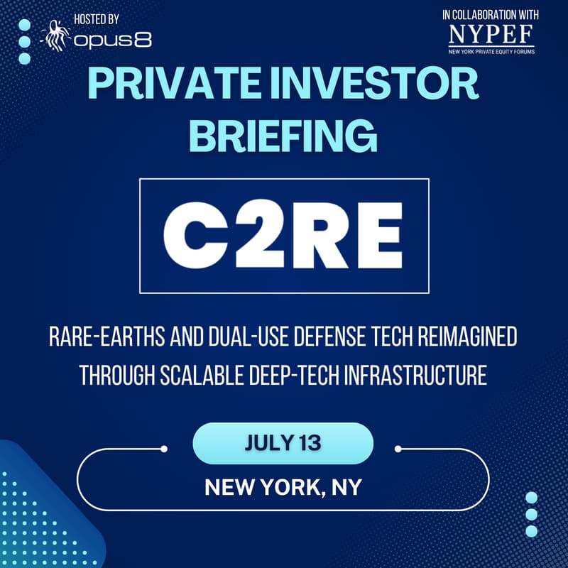 Cover Image for C2RE Private Investor Briefing - NYC
