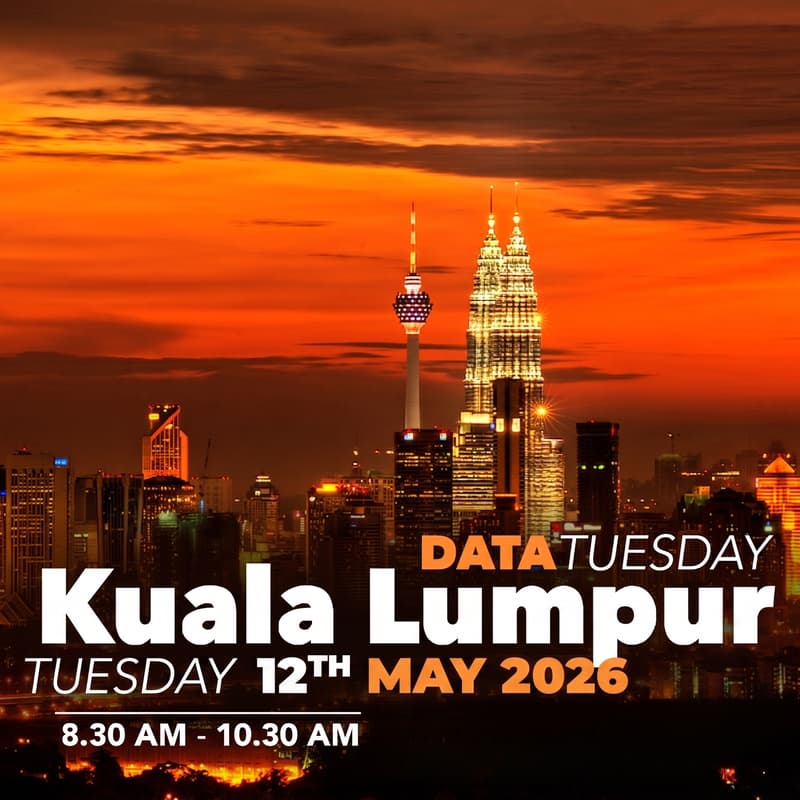 Cover Image for Data Tuesday - Kuala Lumpur # 7 - APAC data and AI trends for 2027 (DAMA Singapore | Data Leaders Tokyo collab)
