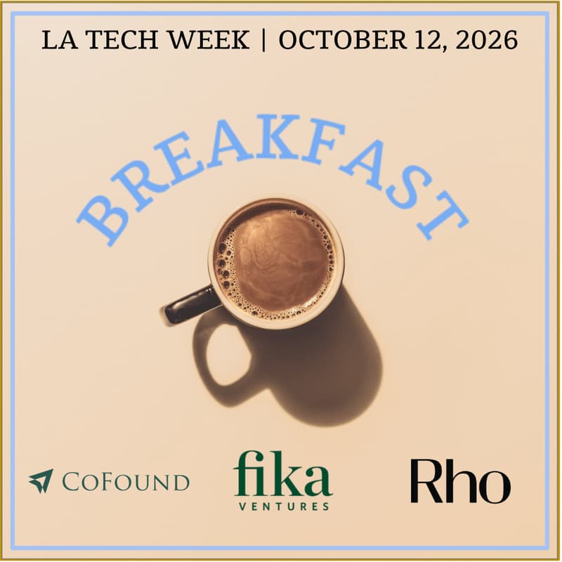 Cover Image for LA Tech Week Breakfast