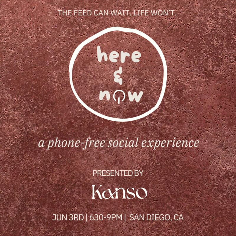 Cover Image for Here & Now: A Phone-Free Experience (San Diego)