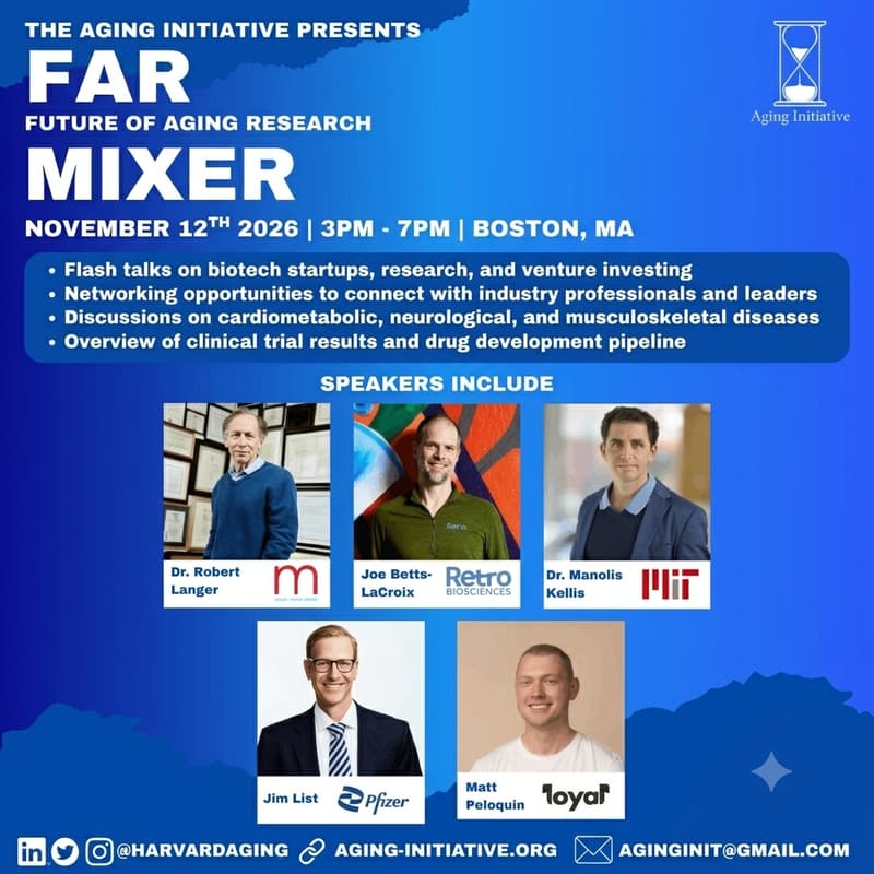 Cover Image for Future of Aging Research (FAR) Mixer 2026